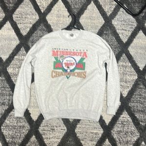 Medium 1991 Twins World Series Vintage Crewneck